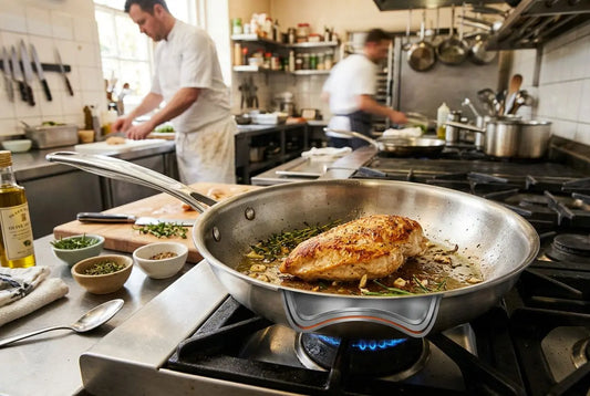 Meilleur poêle inox cuisine : comparatif des meilleures poêles en inox