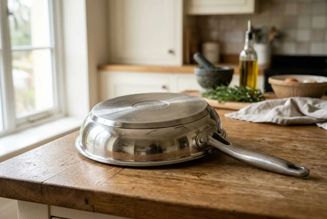Poêle inox ou acier pour débutant : le guide complet