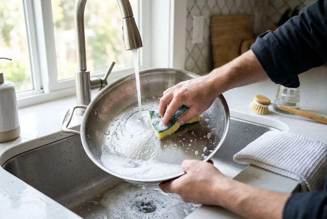 Entretien poêle inox 18-10 : astuces pour nettoyer et entretenir