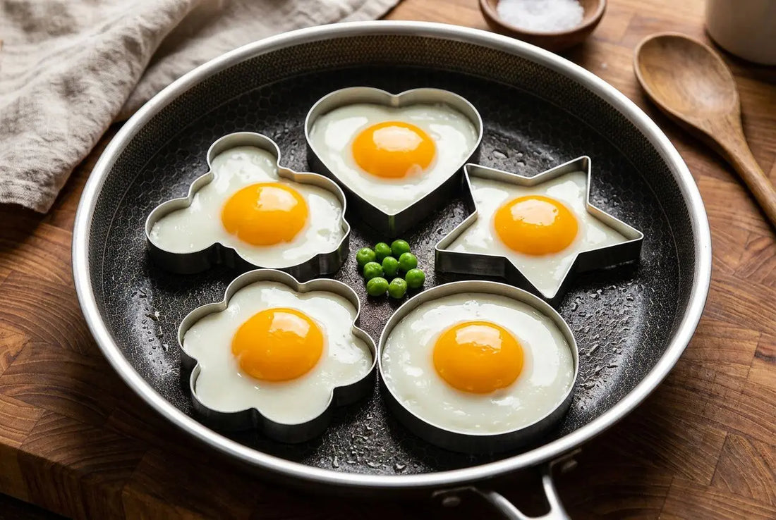 Comment cuire des œufs au plat dans une poêle inox - Méthode efficae et saine