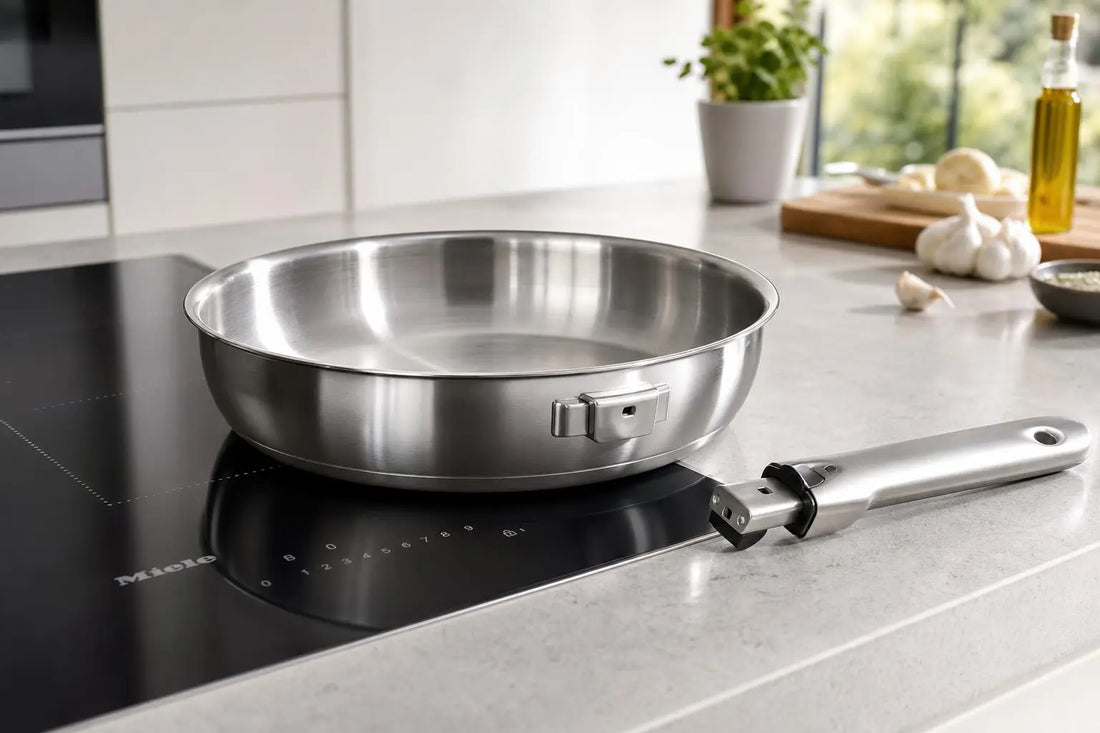 Meilleure poêle inox induction manche détachable 2026