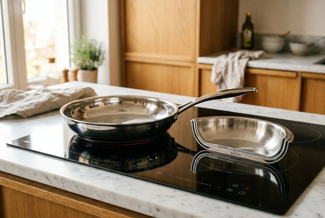 Meilleures poêles en inox induction : comparatif des marques 2026