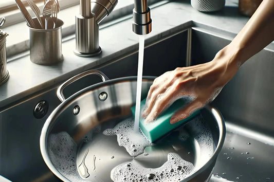 Nettoyage Poêle en inox