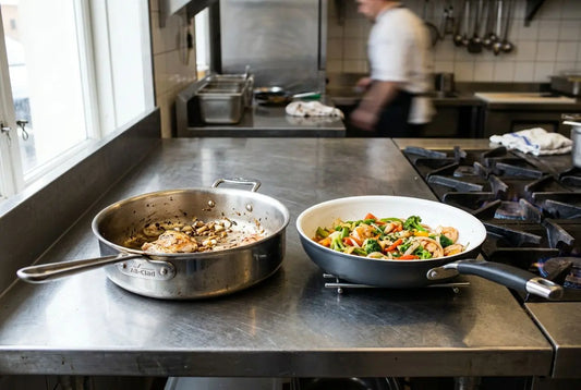 Comment choisir entre poêle inox ou céramique : le bon revêtement