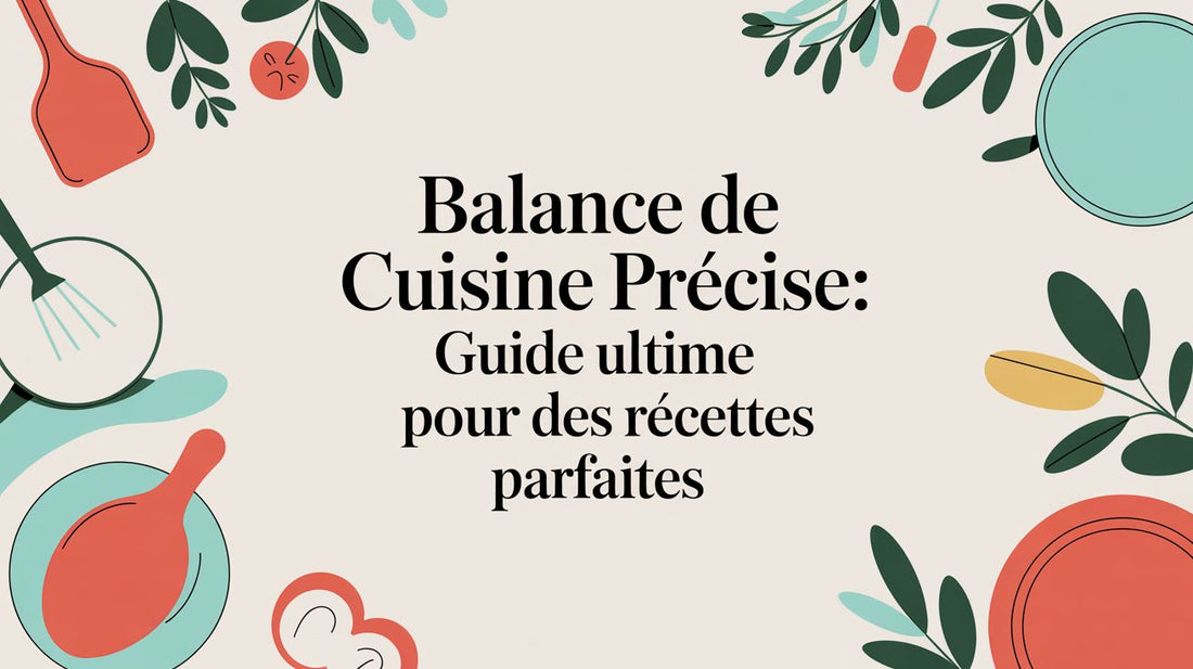 Balance de cuisine précise: Guide ultime pour des recettes parfaites