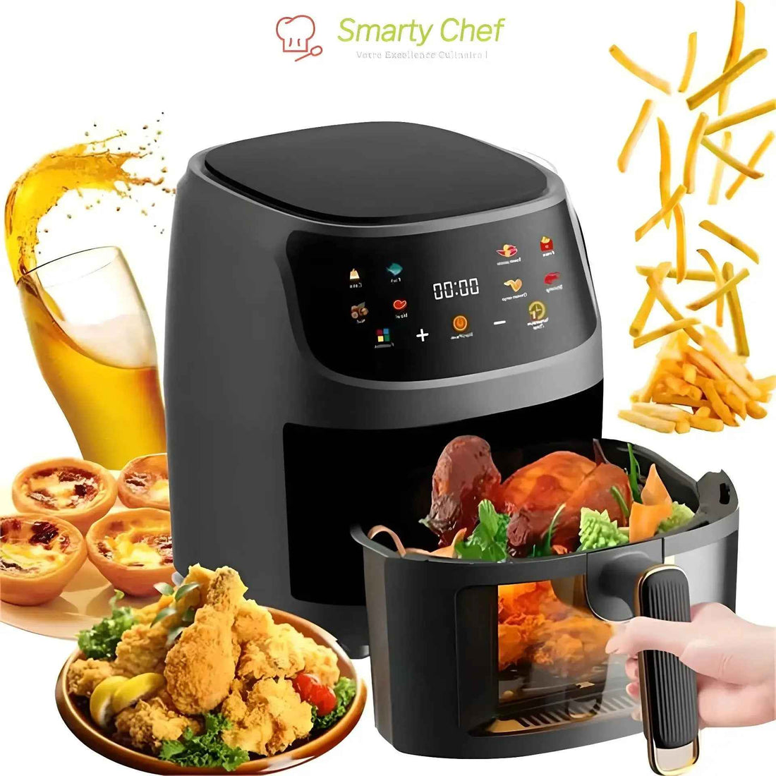 Chou rôti croustillant à l'air fryer