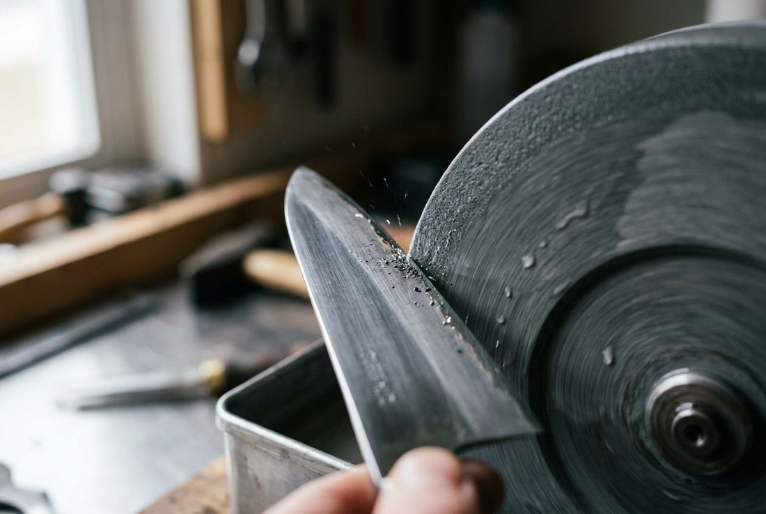 Comment affûter un couteau avec un touret : guide complet