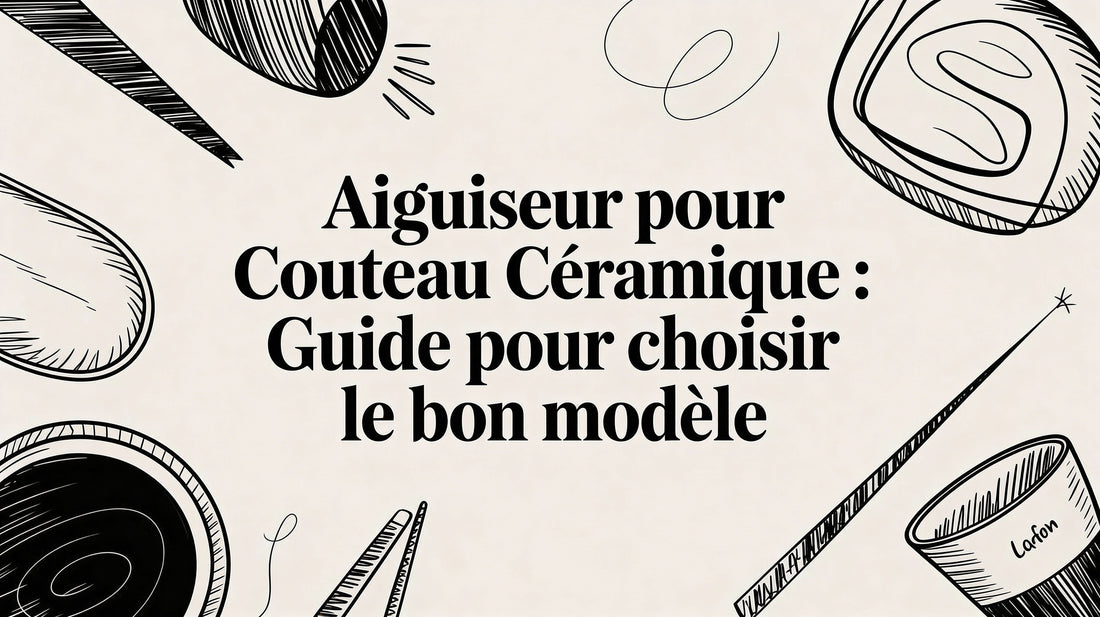 Aiguiseur pour couteau ceramique : guide pour choisir le bon modèle Smarty Chef