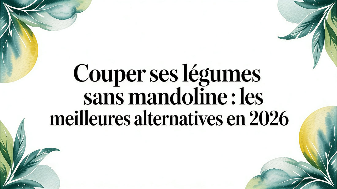 Couper ses légumes sans mandoline : les meilleures alternatives