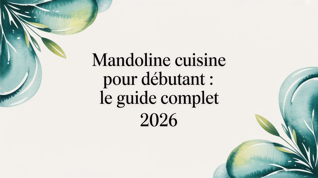 Mandoline cuisine pour débutant : Le guide complet 2026