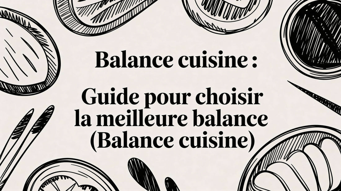 Balance De Cuisine: Guide pour Choisir la Meilleure Balance 