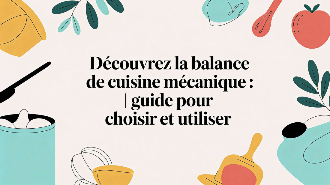 Découvrez la balance mécanique cuisine : Le guide ultime pour choisir et utiliser