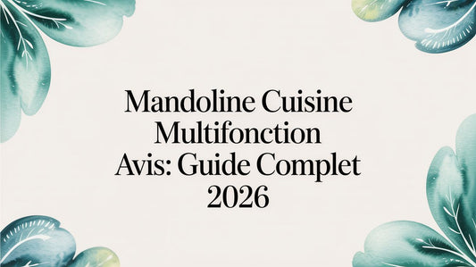 Mandoline cuisine multifonction avis: Guide Complet 2026