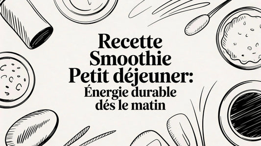 Recette smoothie petit déjeuner: énergie durable dès le matin