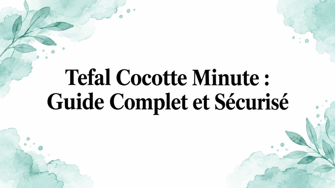 Tefal Cocotte Minute : Guide Complet et Sécurisé