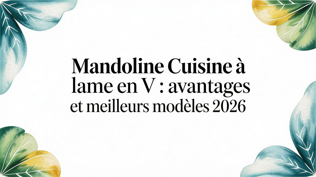 Mandoline cuisine à lame en V : avantages et meilleurs modèles