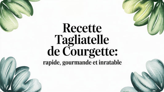 Recette tagliatelle de courgette: rapide, gourmande et inratable Smarty Chef