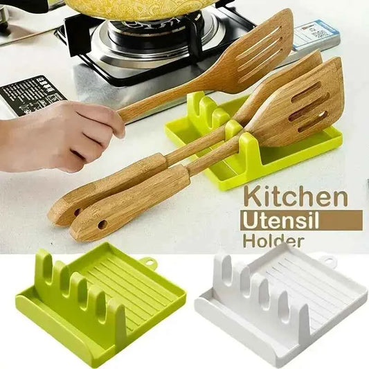 Repose-couvercle pour casserole, cuillères et spatules, vue d'ensemble
