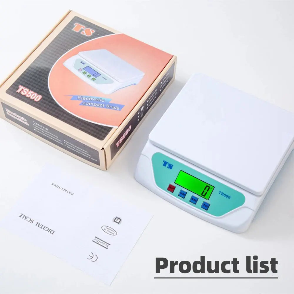 Balance cuisine numérique avec écran LCD lisible pour lecture facile – MaxiWeigh 30™
