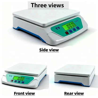 Balance cuisine numérique avec grand plateau pour contenants volumineux – MaxiWeigh 30™