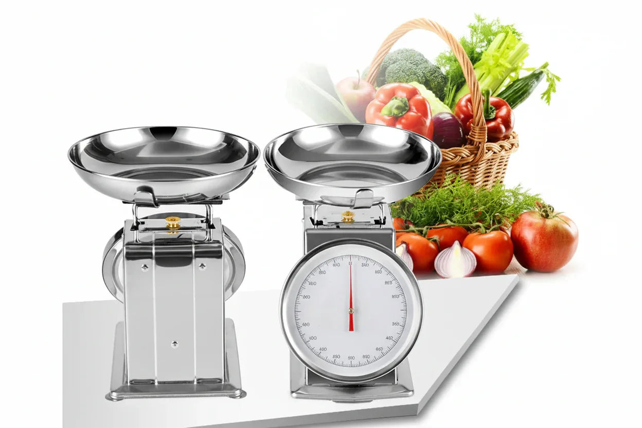 Balance de cuisine mécanique cadran lisible mesure précise RetroGram