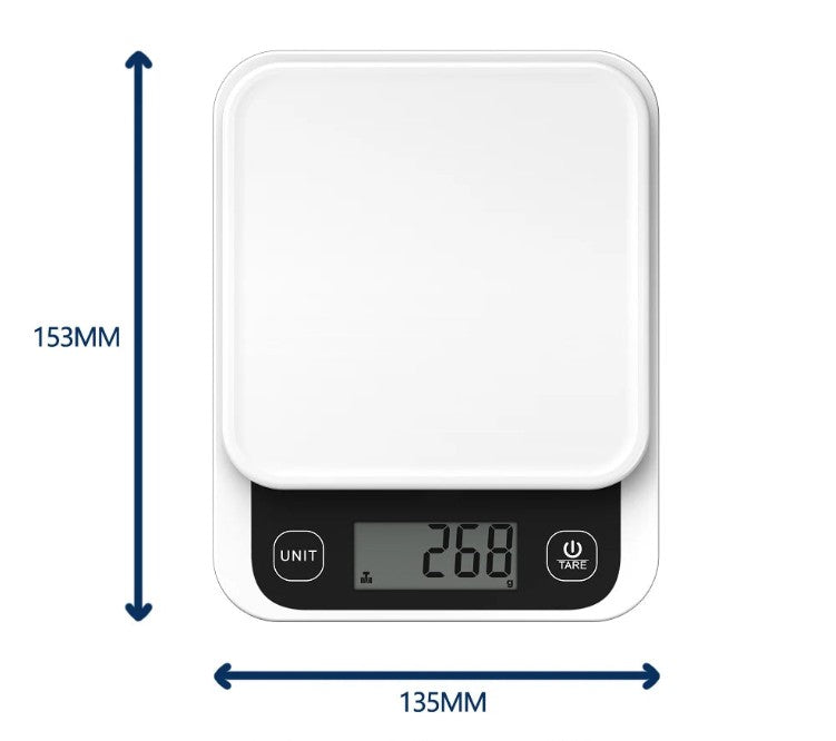 Balance Electronique Inteligente  5kg/1g | CaloriX™