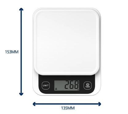 Balance Electronique Inteligente  5kg/1g | CaloriX™