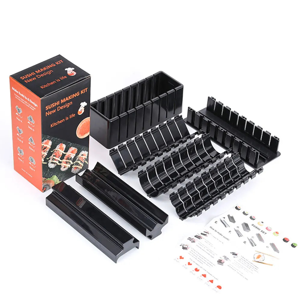 Kit Sushi professionnel avec système de pressage multicouche