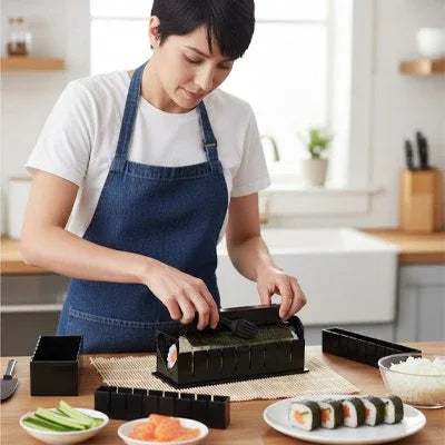 Kit sushi ITAMAE pratique pour faire des makis réguliers et dignes d’un restaurant japonais 