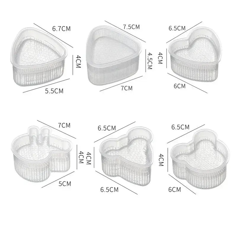 Moule Onigiri triangle parfait pour sushi maison et bento