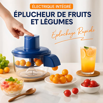 🚀 Éplucheur Électrique Automatique | Petits Fruits & Légumes | MAGIC