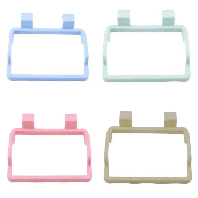 Hanging Trash Rubbish Bag Holder Garbage Rack Cupboard Cabinet Storage Rag Hanger Trash Can Bin Kitchen Accessories Gadget