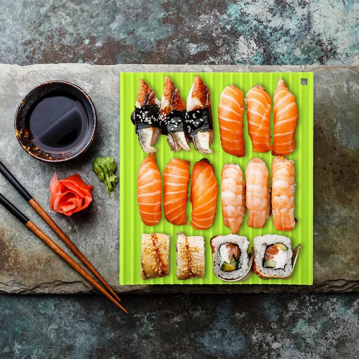 Natte à Sushi | PROSUSHI | Silicone Haute Précision Smarty Chef