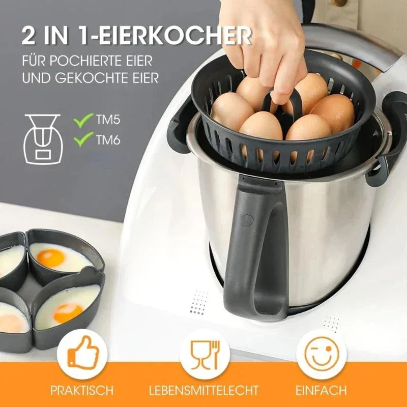 Cuit-Œufs Vapeur Précision pour TM5/TM6 Smarty Chef