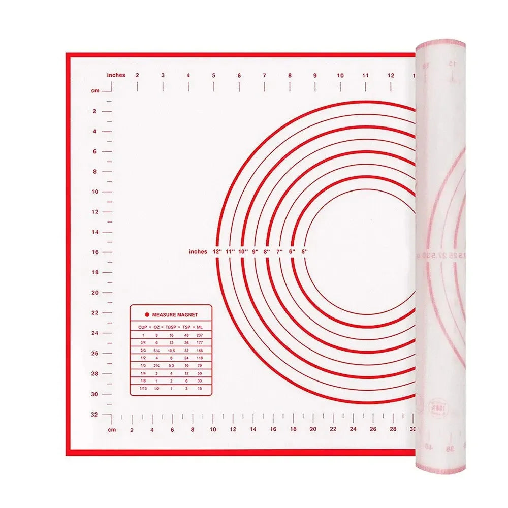 Tapis de pétrissage silicone antiadhésif, vue 2