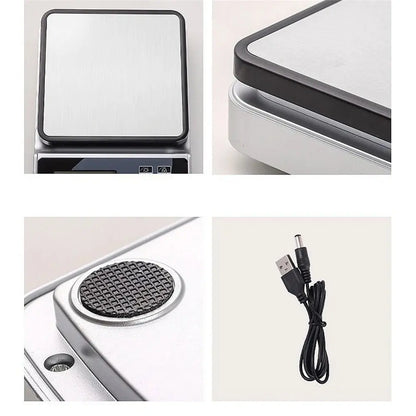 Balance Cuisine Rechargeable 15/10/3KG | SCALO