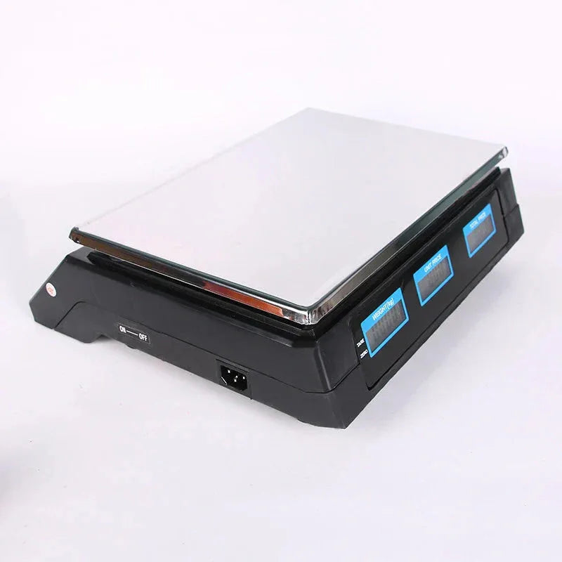 40KG Electronic Price Computing Scale Commercial  Price Scale Digital Scale LCD Backlight For Retail Store Restaurant Market Smarty Chef