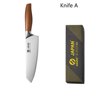 Couteau Japonais Santoku ZENCATANA™ | Ensemble de couteaux japonais Smarty Chef