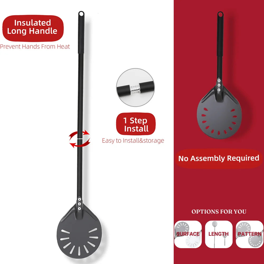 Pelle À Pizza En Aluminium Anodisé Pour Four