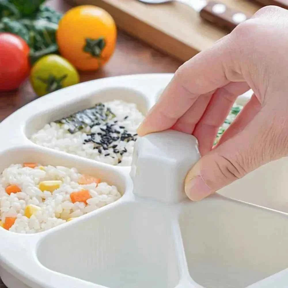 Presse à Onigiri Professionnelle 6-en-1 Smarty Chef