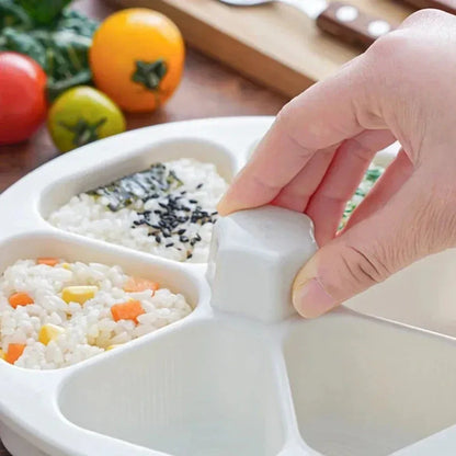 Presse à Onigiri Professionnelle 6-en-1 Smarty Chef