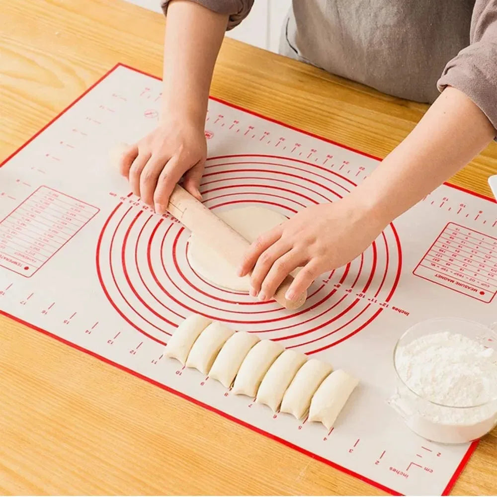 Tapis de pétrissage silicone antiadhésif, vue 1