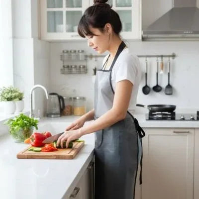 Tablier de cuisine Chef Élégance stylé et durable pour une utilisation quotidienne
