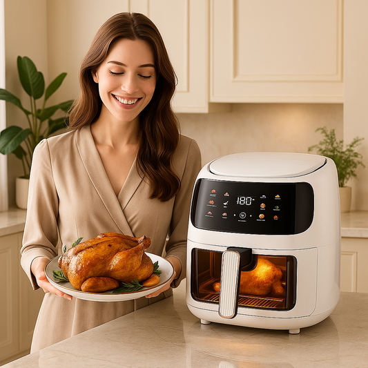 air-fryer-miui-blanc-pratique-aerocrisp