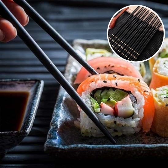 baguette japonaise ZENSTICK réutilisables idéales pour sushi et cuisine asiatique