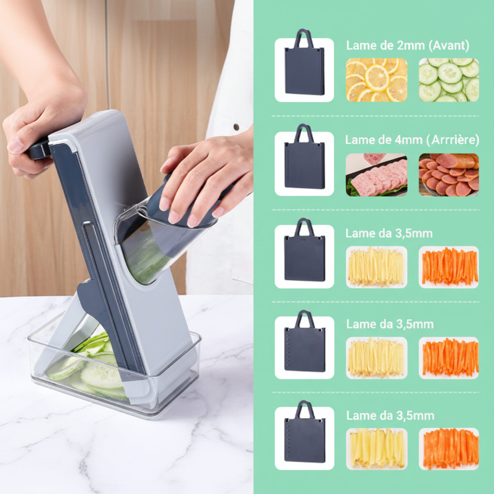 coupe legume multifonction en rabais lamichef