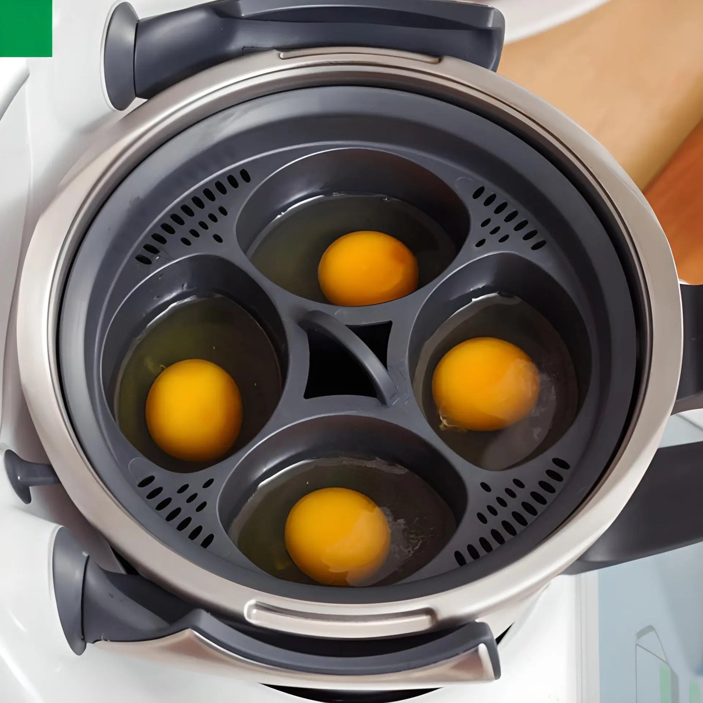 CUISEUR OEUF MOLLET |  EGGSPOACH™ POUR THERMOMIX ET MR CUISINE