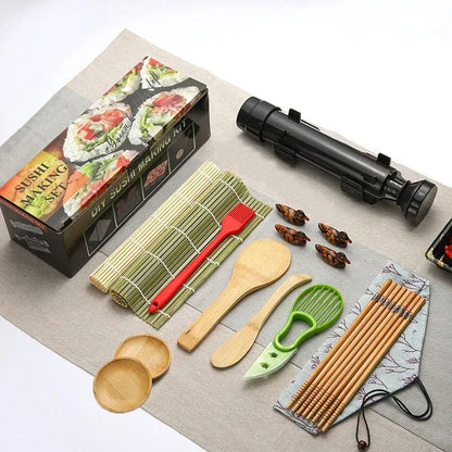 kit sushi ZenSushi avec repose baguettes chat et cerf