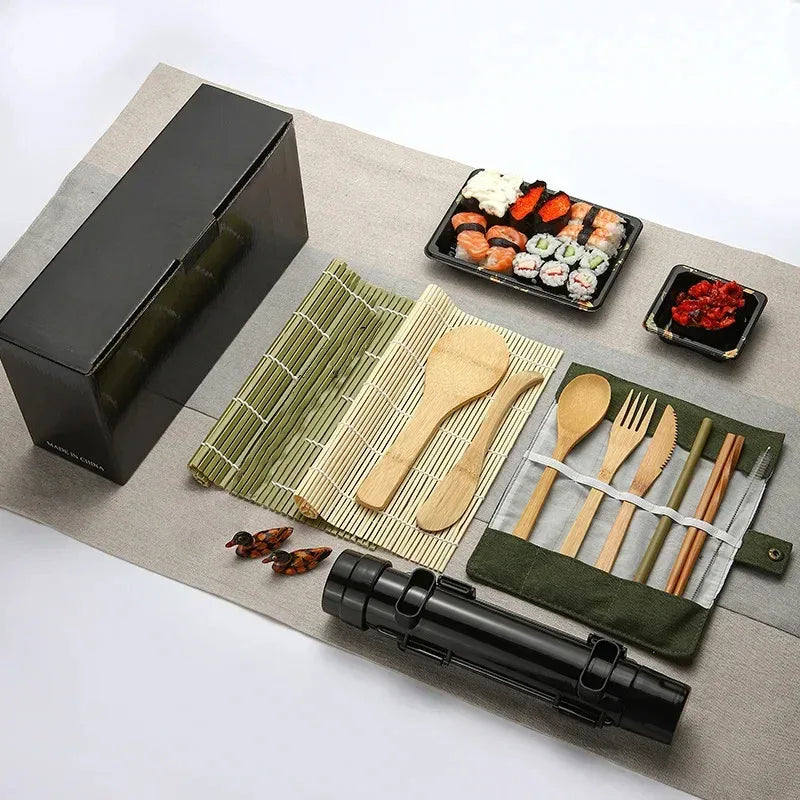 kit sushi ZenSushi bazooka tapis bambou baguettes japonaises