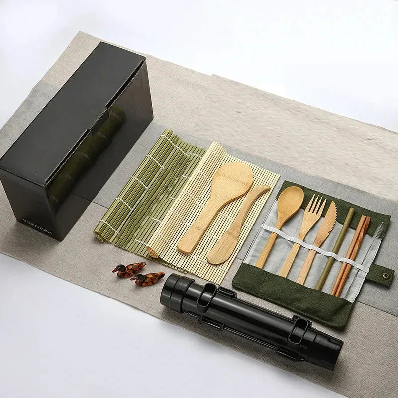 kit sushi ZenSushi rouleau bazooka et tapis bambou
